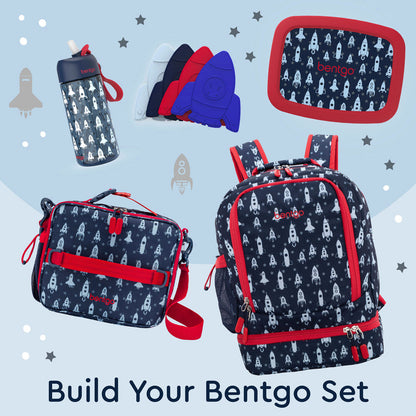 Bentgo® Kids Backpack & Lunch Bag | Space Rockets