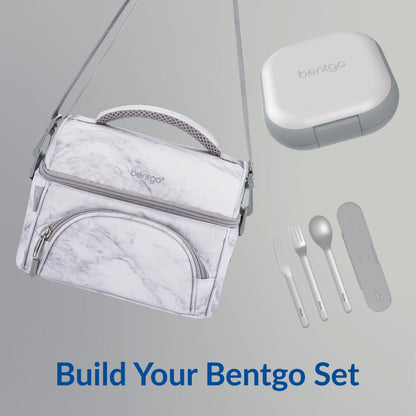 Bentgo® Chill Mini Lunch Box - Crisp Grays | Build Your Bentgo Set