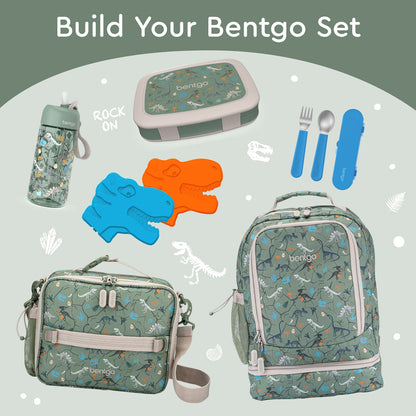 Bentgo Kids Prints Lunch Box - Dino Fossils | Build Your Bentgo Set