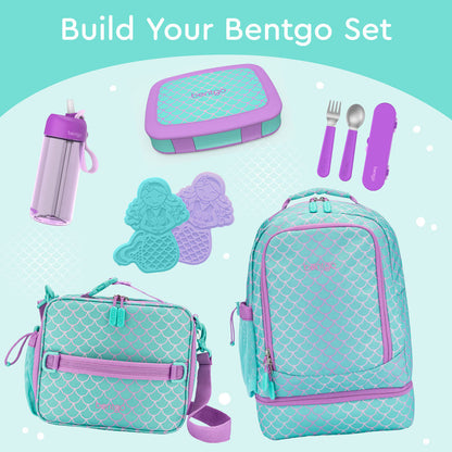 Bentgo Kids Prints Lunch Box - Mermaid Scales | Build Your Bentgo Set